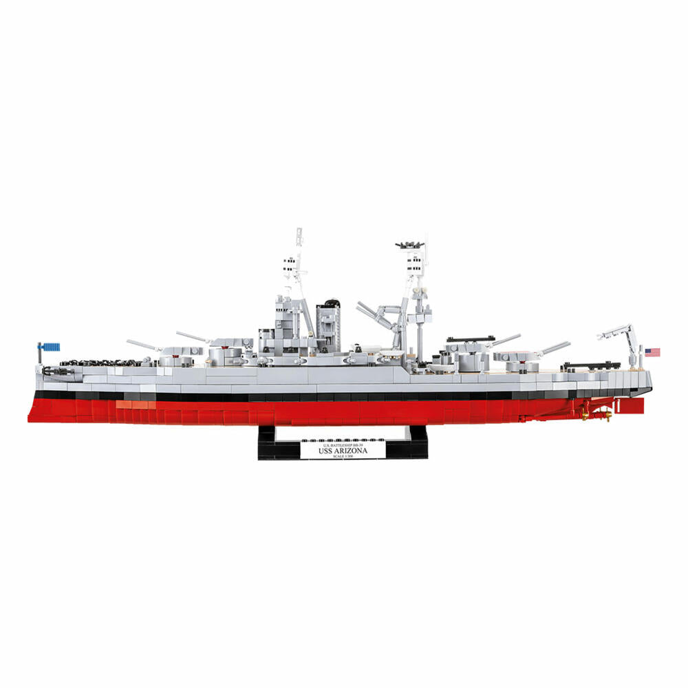 COBI Klemmbausteinset USS Arizona BB-39, WW2 Schlachtschiff, 2046 Teile, 4843
