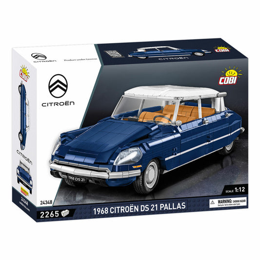 COBI Klemmbausteinset 1968 Citroen DS. 21 Pallas, Auto, 2265 Teile, 24348