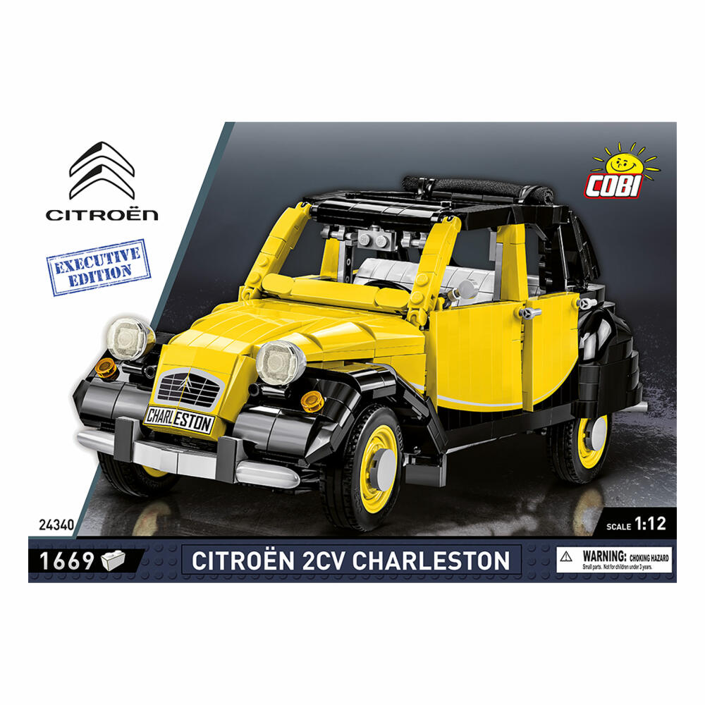 COBI Klemmbausteinset Citroen 2CV Charleston Executive Edition, 1630 Teile, 24340