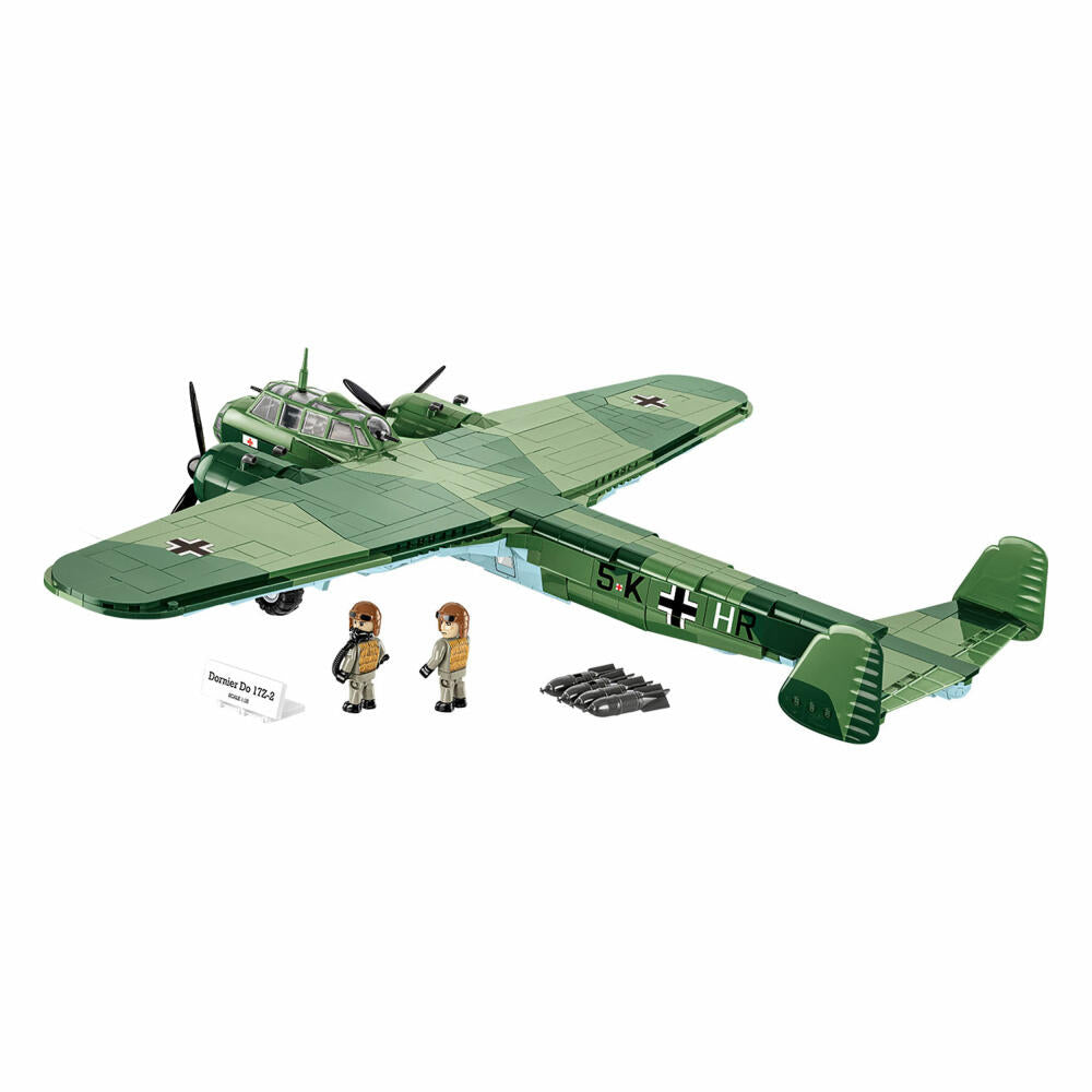 COBI Klemmbausteinset Dornier Do 17 Z-2, WW2 Flugzeug, 1383 Teile, 5754