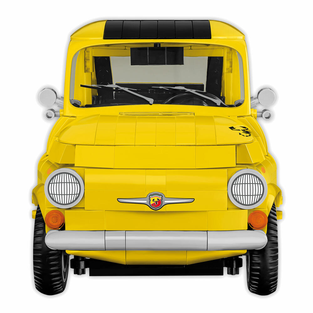 COBI Klemmbausteinset 1965 Fiat 500 Abarth Executive Edition, 1205 Teile, 24353