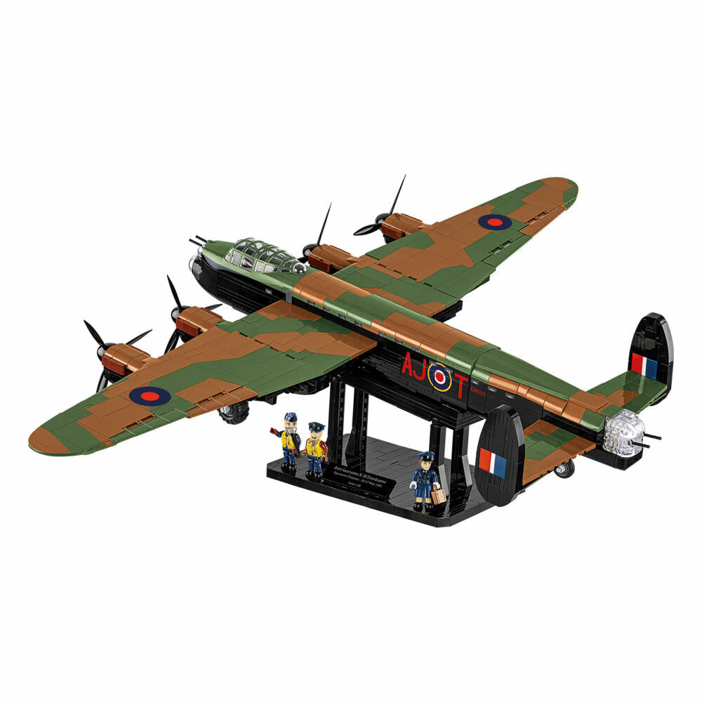 COBI Klemmbausteinset Avro Lancaster Dambusters Executive Edition, WW2 Flugzeug, 1795 Teile, 5758