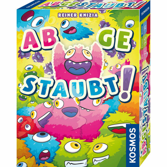 KOSMOS Abgestaubt!, Kartenspiel, Familienspiel, Gesellschaftsspiel, ab 7 Jahren, 741938
