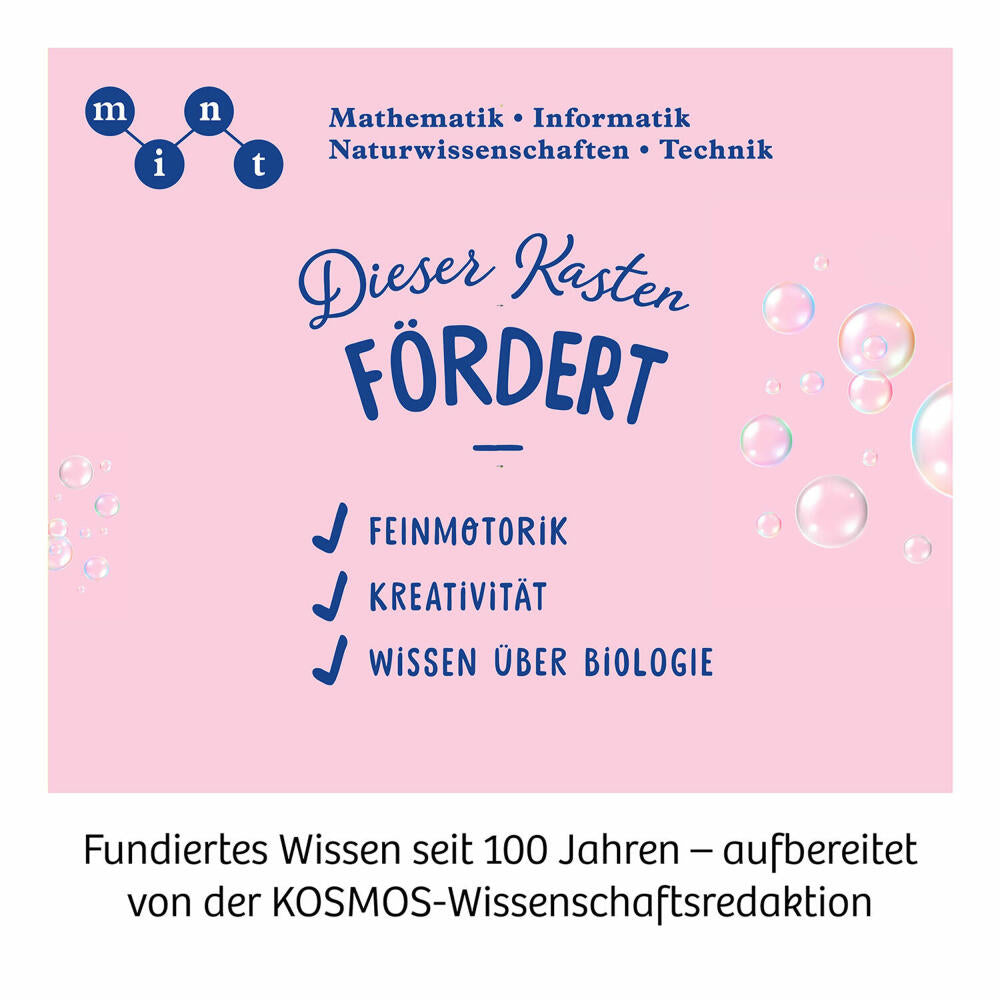 KOSMOS Dusch-Accessoires, Experimentierkasten, Seife, Schwamm, DIY, ab 8 Jahren, 671600