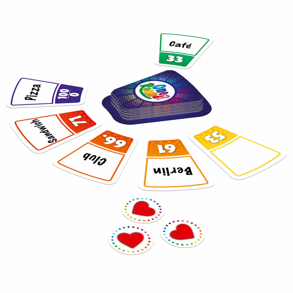 Schmidt Spiele Klein & Fein One Round?, Party-Spiel, Gesellschaftsspiel, ab 8 Jahren, 49460