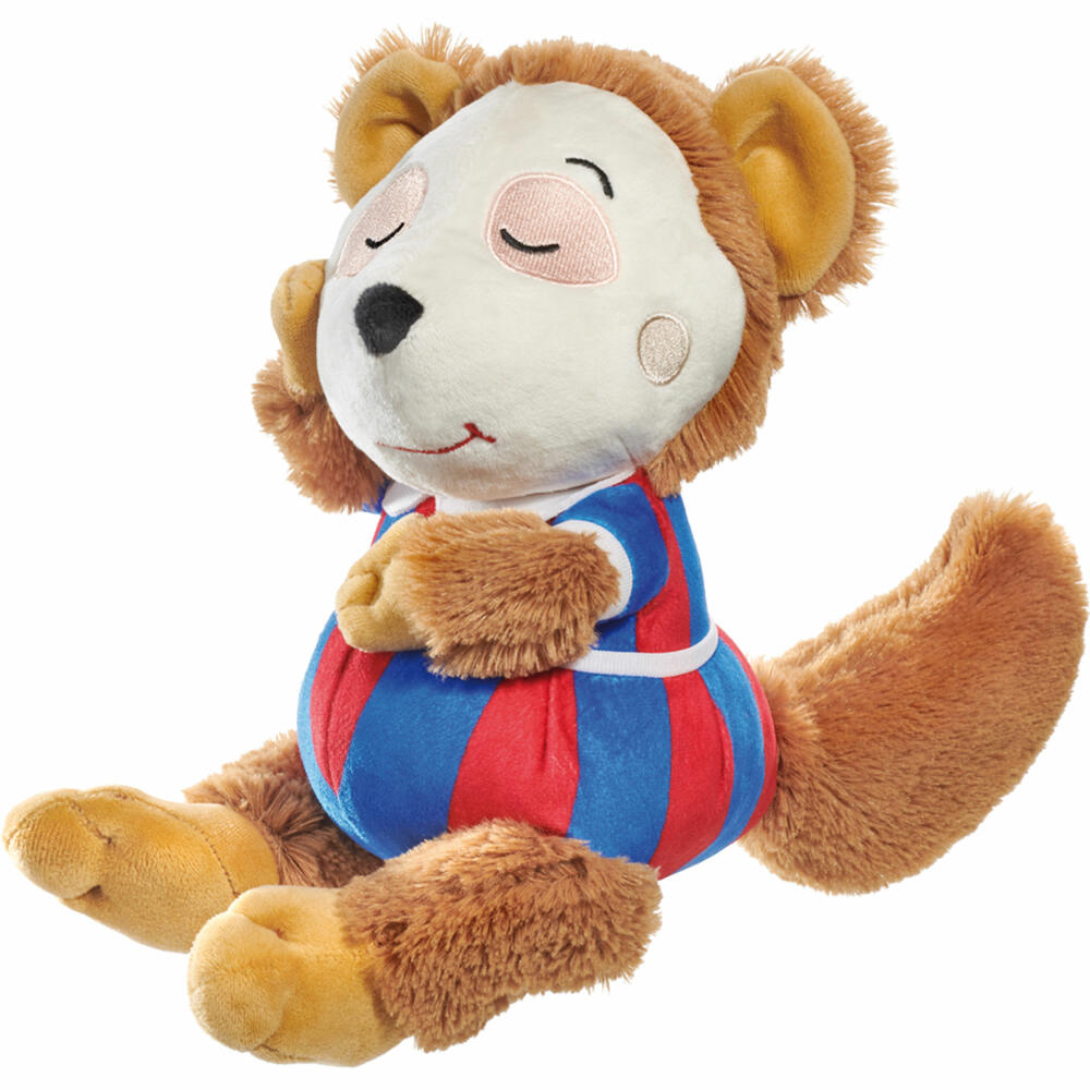 Schmidt Spiele Bobo Siebenschläfer schlafend, Plüschtier, Kuscheltier, Stofftier, Plüsch, 25 cm, 42256