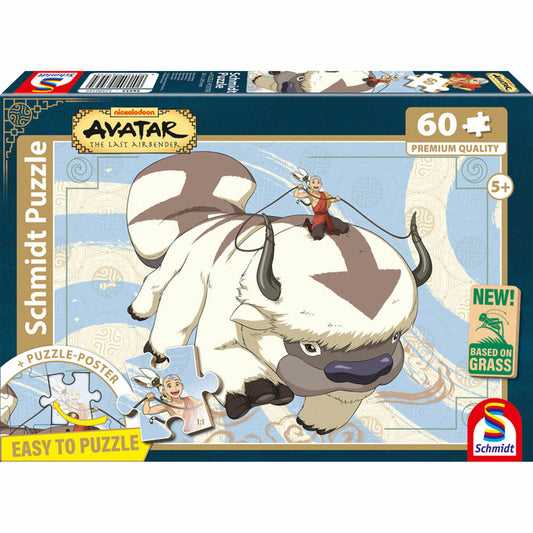 Schmidt Spiele Avatar Erdtempel, Puzzle, Kinderpuzzle, 60 Teile, ab 5 Jahren, 56553