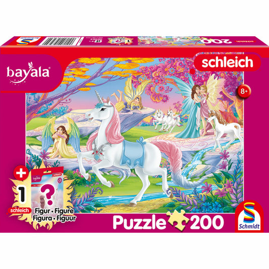 Schmidt Spiele Bayala Zauberhafte Elfen, Puzzle, Kinderpuzzle, 200 Teile, mit Add-on, ab 8 Jahren, 56564
