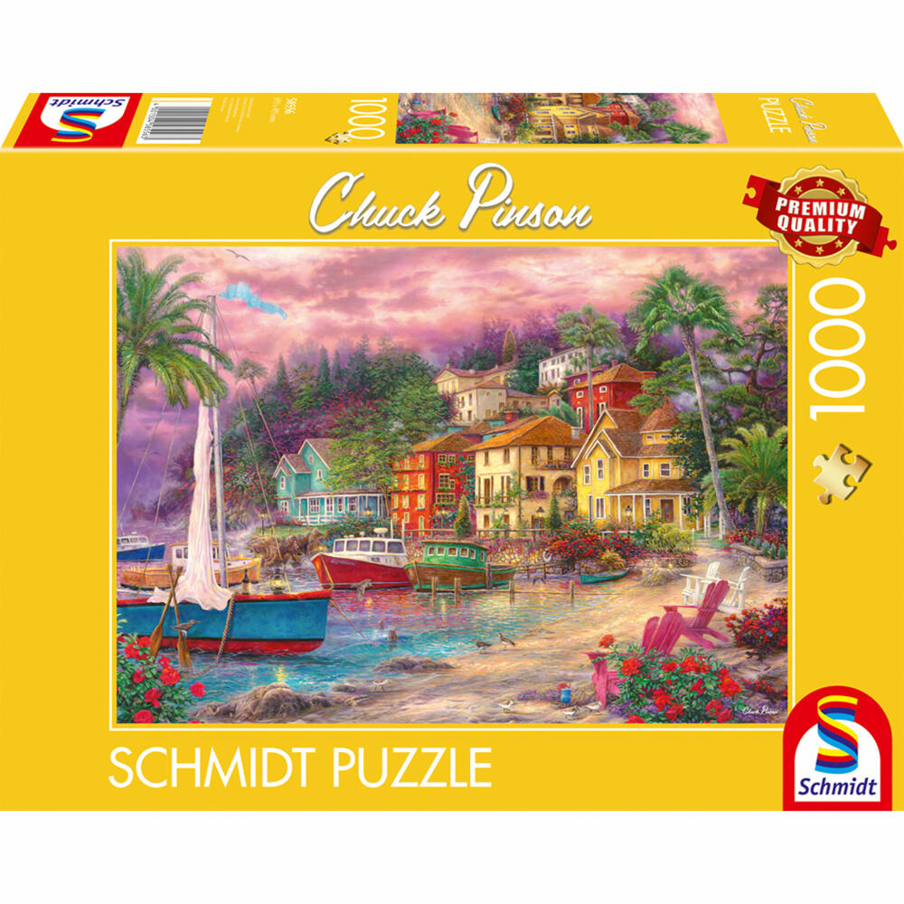 Schmidt Spiele Küstenzauber, Chuck Pinson, Puzzle, Erwachsenenpuzzle, 1000 Teile, 58556