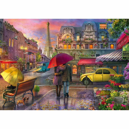 Schmidt Spiele Regenzauber in Paris, Puzzle, Erwachsenenpuzzle, Standard, 500 Teile, 59713