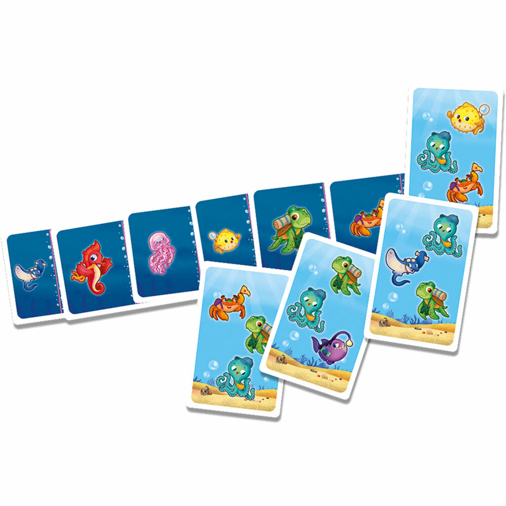 Schmidt Spiele Blubbern, Kinderspiel, Kartenspiel, Kinderkartenspiel, ab 5 Jahren, 75062