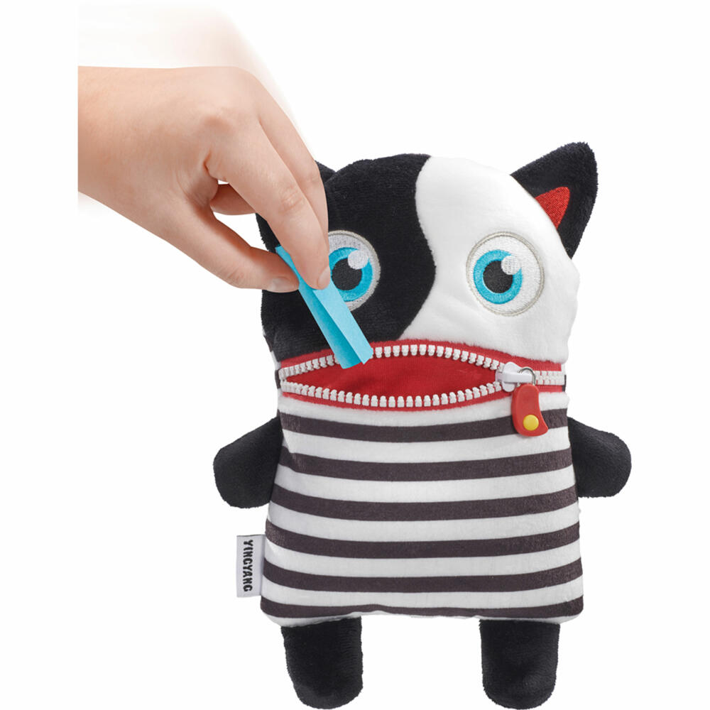Schmidt Spiele YingYang, Sorgenfresser, Plüschtier, Kuscheltier, Stofftier, 23 cm, 42659