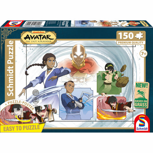Schmidt Spiele Avatar Team Avatar, Puzzle, Kinderpuzzle, 150 Teile, ab 7 Jahren, 56555