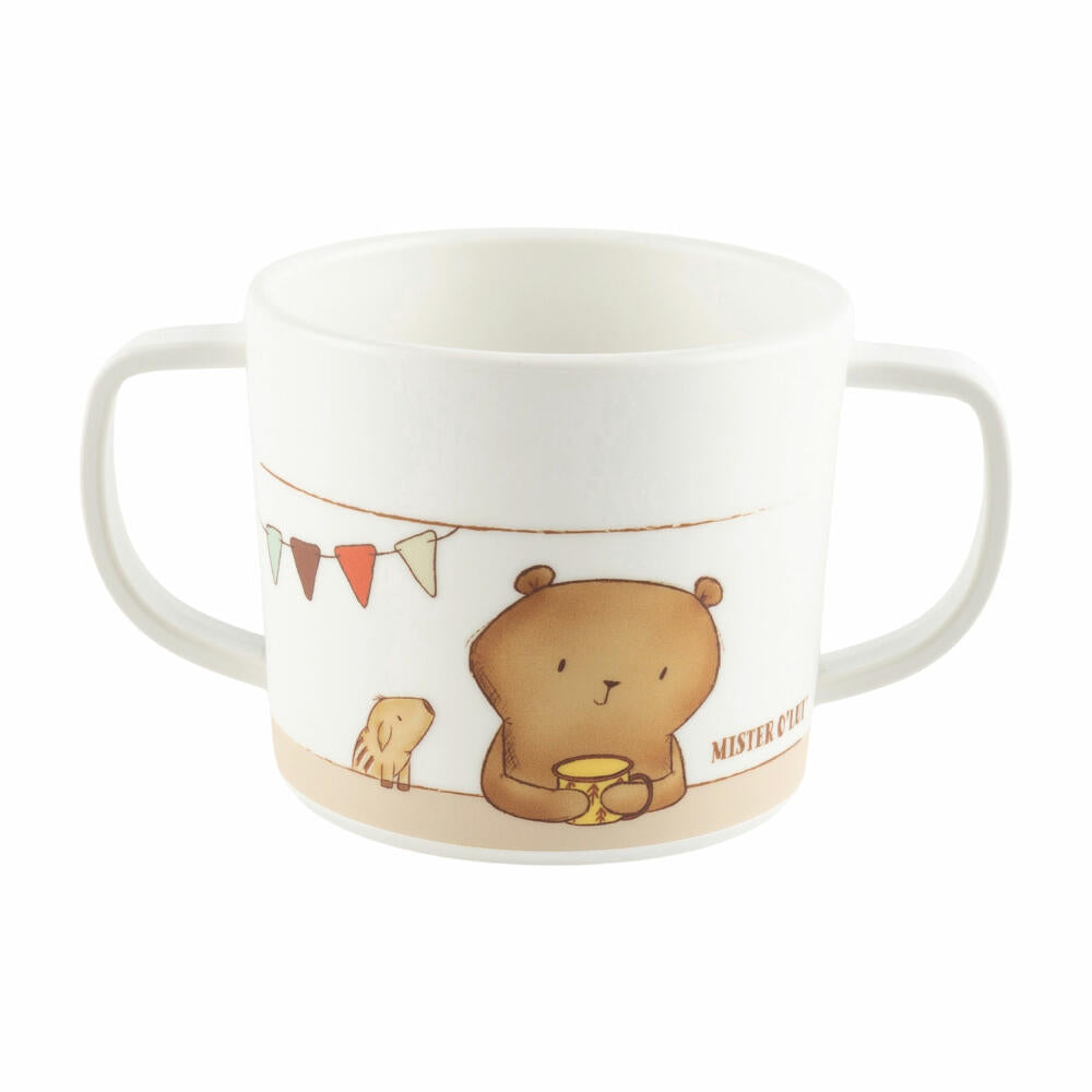 sigikid Mister O Lui Tasse beige, Kindertasse, Henkeltasse, Trinklerntasse, rPET, 250 ml, 52920
