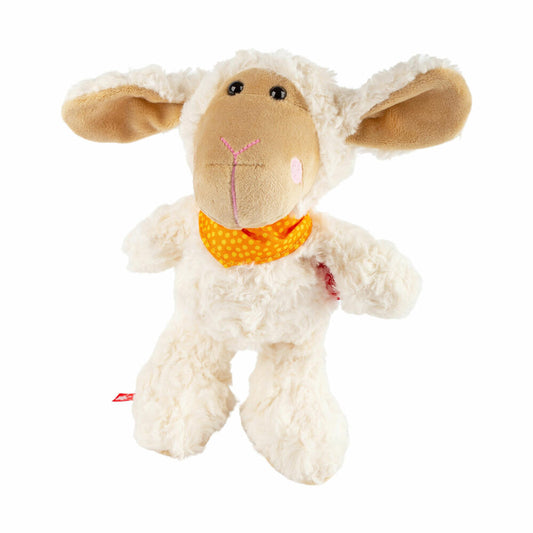 Sigikid Sweeties Kuscheltier Schaf Emmala Klein, Kuschel Plüsch Tier, Stofftier, Schlenker, Polyester, Weiß, 25 cm, 42368