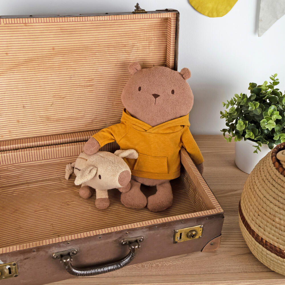 sigikid Mister O Lui Streifenschwein Rupert, Kuscheltier, Plüschtier, Stofftier, Baumwolle / Polyester, 52906