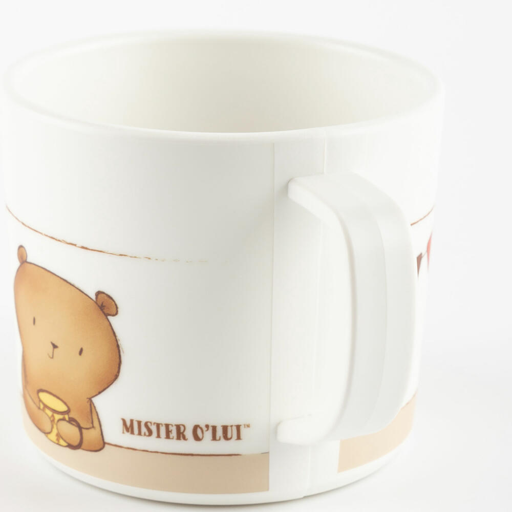 sigikid Mister O Lui Tasse beige, Kindertasse, Henkeltasse, Trinklerntasse, rPET, 250 ml, 52920