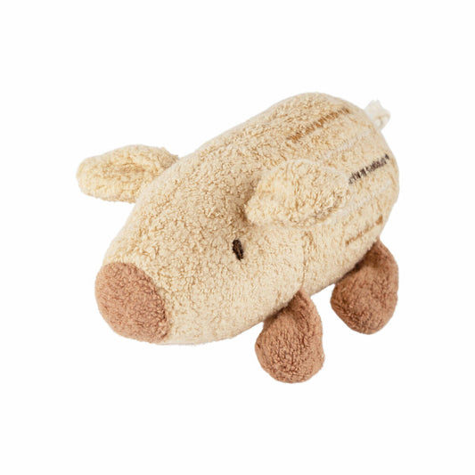 sigikid Mister O Lui Mini Streifenschwein Rupert, Kuscheltier, Plüschtier, Stofftier, Baumwolle / Polyester, 52907