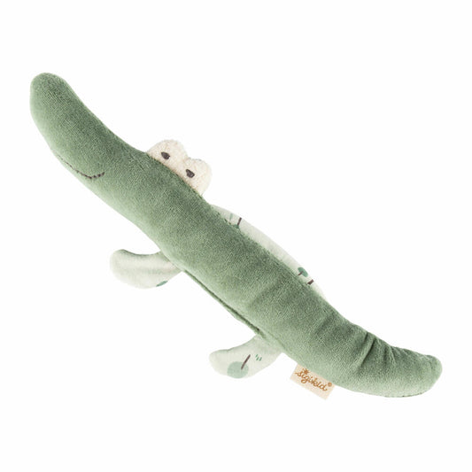 sigikid Greifling Kroko sigibaby, Greifspielzeug, Babyspielzeug, Spielzeug, Baby, Baumwolle, Grün, 39985