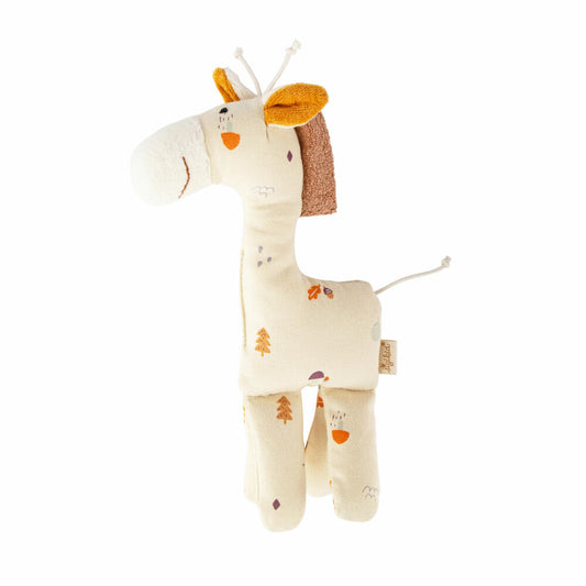 sigikid Giraffe beige sigibaby, Greifling, Greifspielzeug, Babyspielzeug, Spielzeug, Baby, Baumwolle, 39977