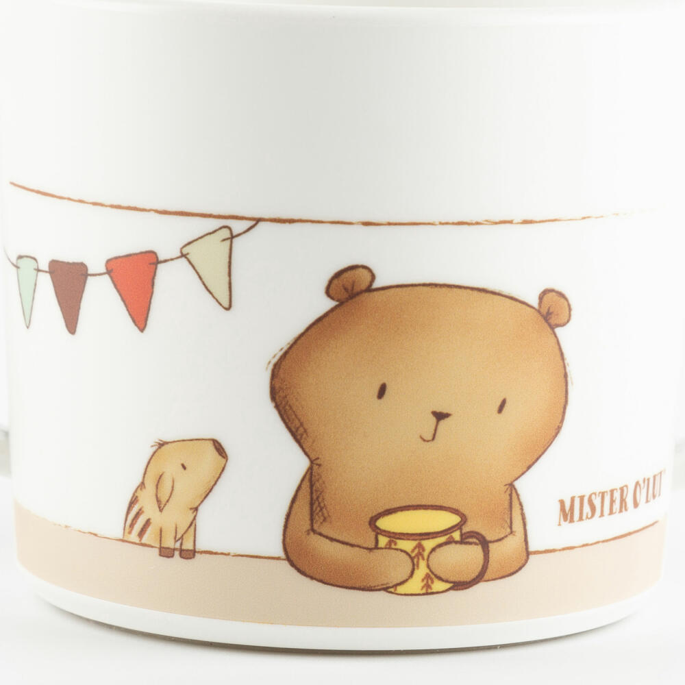 sigikid Mister O Lui Tasse beige, Kindertasse, Henkeltasse, Trinklerntasse, rPET, 250 ml, 52920