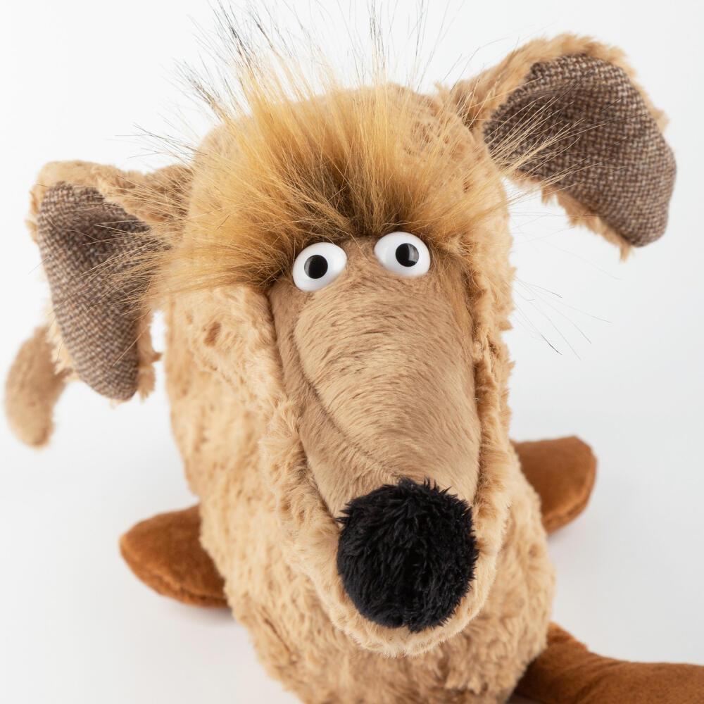 sigikid Sausage Schorschi BeastsTown, Kuscheltier, Plüschtier, Stofftier, Polyester, 31013