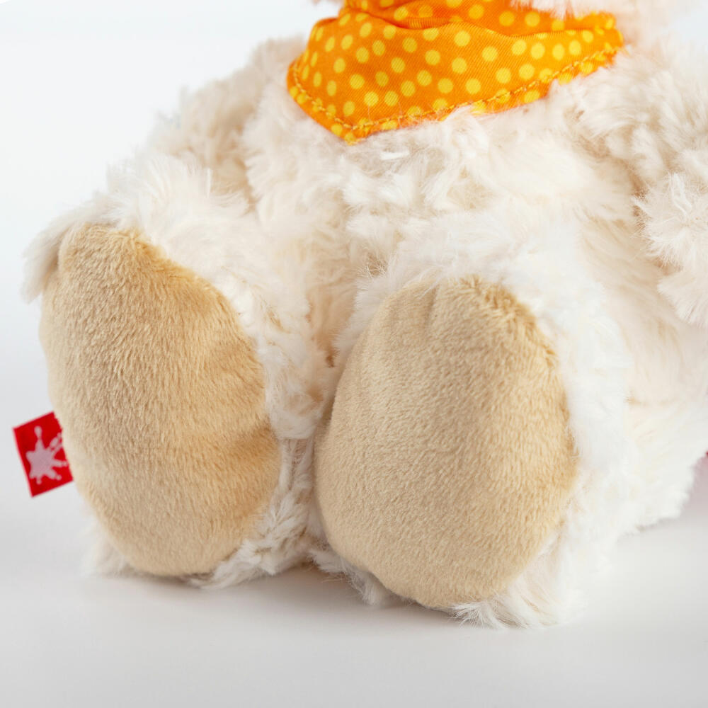 Sigikid Sweeties Kuscheltier Schaf Emmala Klein, Kuschel Plüsch Tier, Stofftier, Schlenker, Polyester, Weiß, 25 cm, 42368