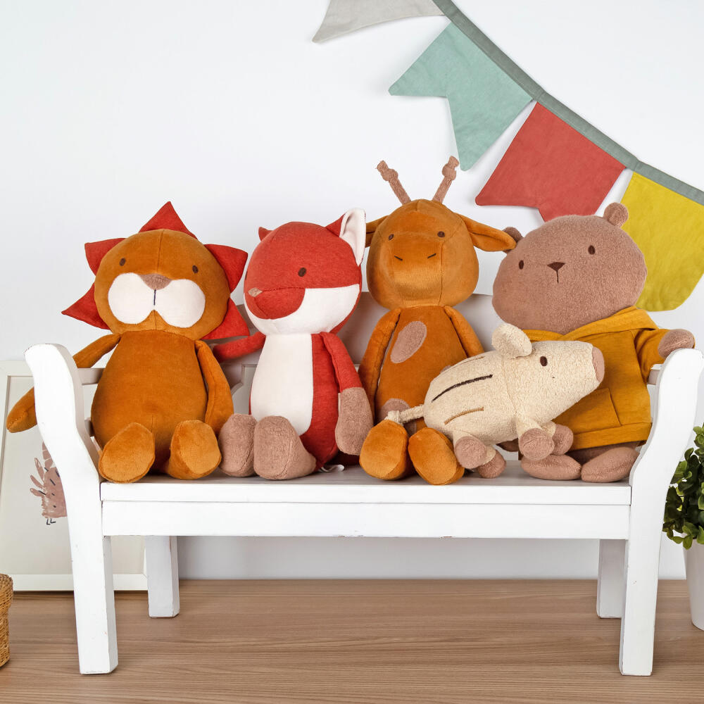 sigikid Mister O Lui Giraffe Olivia , Kuscheltier, Plüschtier, Stofftier, Baumwolle / Polyester, 52908
