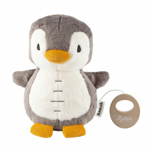 sigikid Anouk Spieluhr Pinebumm, Melodie Anouk, Kinderspieluhr, Einschlafhilfe, Spiel Uhr, Polyester, 43489