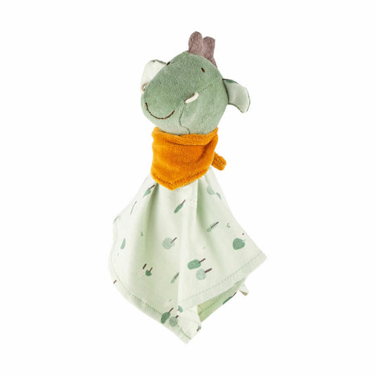 sigikid Schnuffeltuch Drache sigibaby, Schmusetuch, Kuscheltuch, Kuscheltier, Baby, Baumwolle, 39993