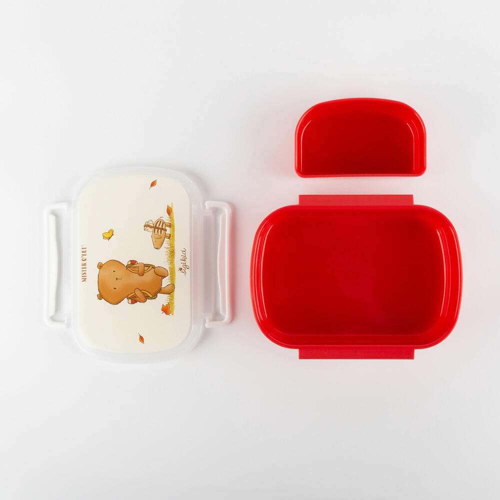 sigikid Mister O Lui Brotzeitboxx, Brotdose, Lunchbox, Kinder, Kunststoff, 11 x 17 cm, 52925