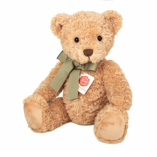 Teddy Hermann Teddy Klassik, Kuscheltier, Stofftier, Plüschtier, Teddybär, 5-fach gegliedert, beige, 37 cm, 913290