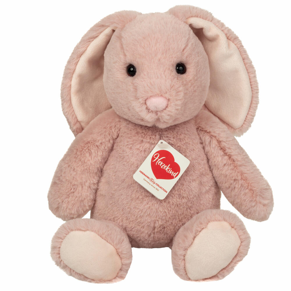 Teddy Hermann Häschen Haley, Kuscheltier, Stofftier, Plüschtier, Rosa, 32 cm, 939702