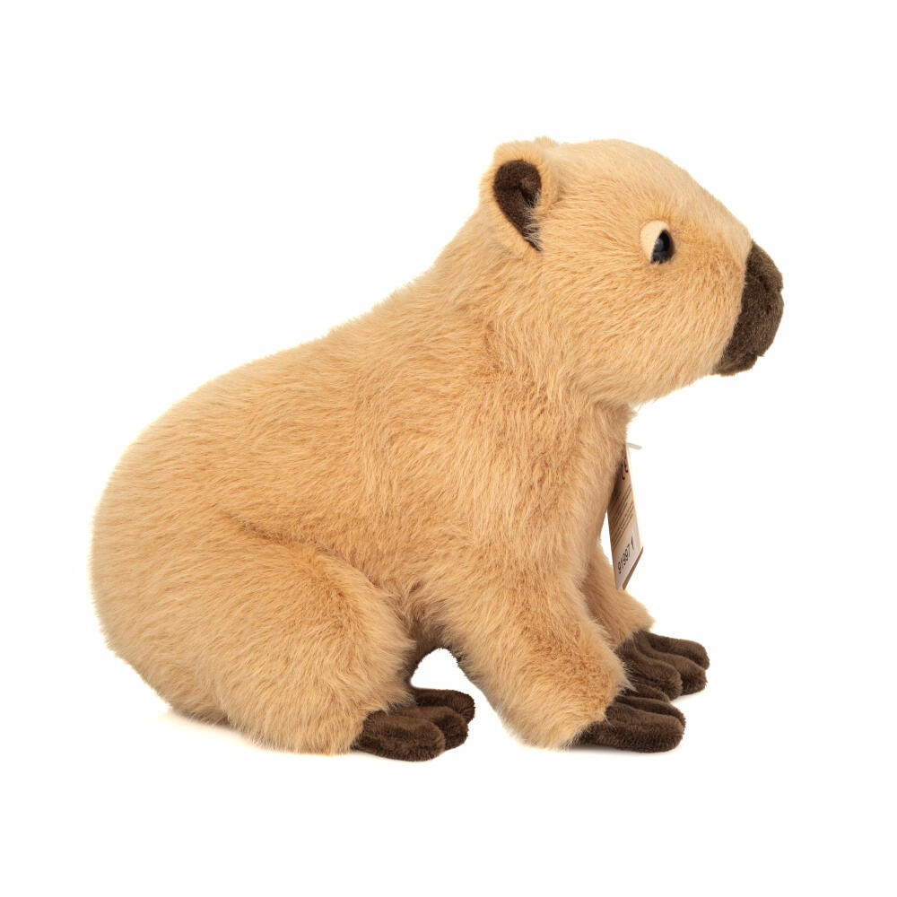 Teddy Hermann Capybara, Kuscheltier, Stofftier, Plüschtier, 25 cm, 923442