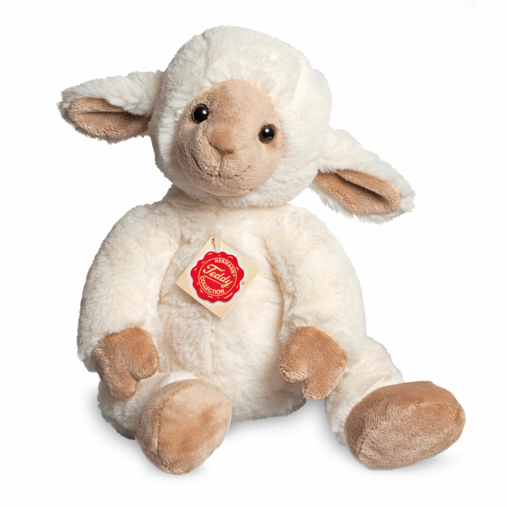 Teddy Hermann Lämmchen Frido, Kuscheltier, Stofftier, Plüschtier, 32 cm, 938545
