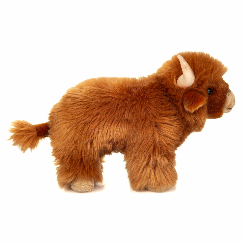 Teddy Hermann Hochlandrind, Kuscheltier, Stofftier, Plüschtier, 28 cm, 917335