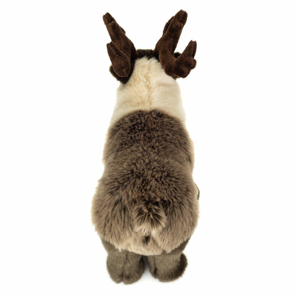 Teddy Hermann Rentier stehend, Kuscheltier, Stofftier, Plüschtier, 32 cm, 908548
