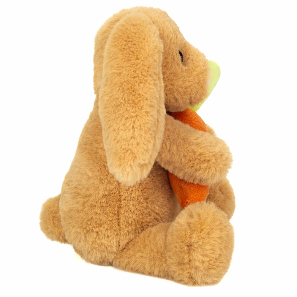 Teddy Hermann Häschen Lilly mit Möhre, Kuscheltier, Stofftier, Plüschtier, 23 cm, 939580