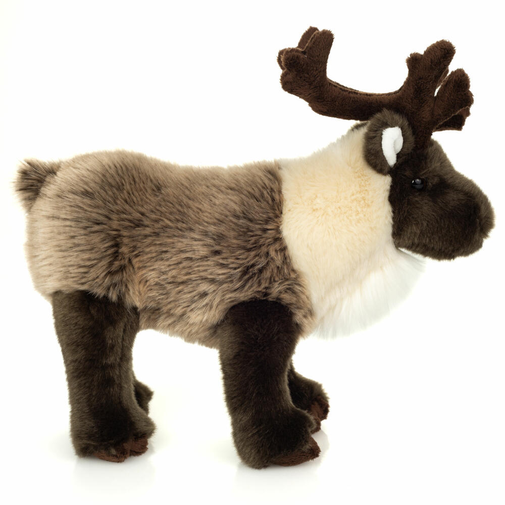 Teddy Hermann Rentier stehend, Kuscheltier, Stofftier, Plüschtier, 32 cm, 908548