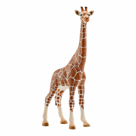 Schleich Wild Life Giraffe Cow, Giraffe, Wild Animal, Toy Figure, 13.5 cm, 14750