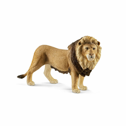 Schleich Wild Life Löwe, Raubkatze, Raubtier, Wildtier, Spielfigur, 7.3 cm, 14812