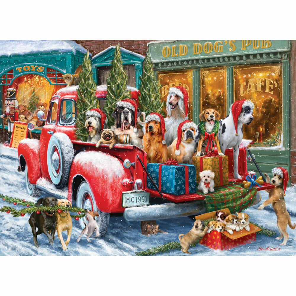 Eurographics Puzzle Welpengeschenke - Marcello Corti, 1000 Teile, 6000-5993