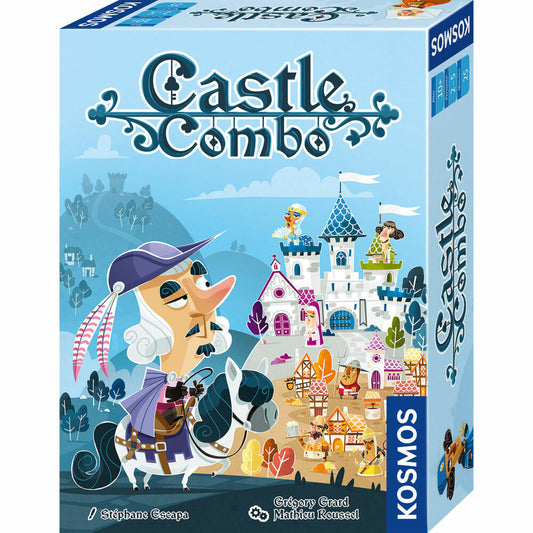 KOSMOS Castle Combo, Kartenspiel, Taktikspiel, Gesellschaftsspiel, ab 10 Jahren, 685393