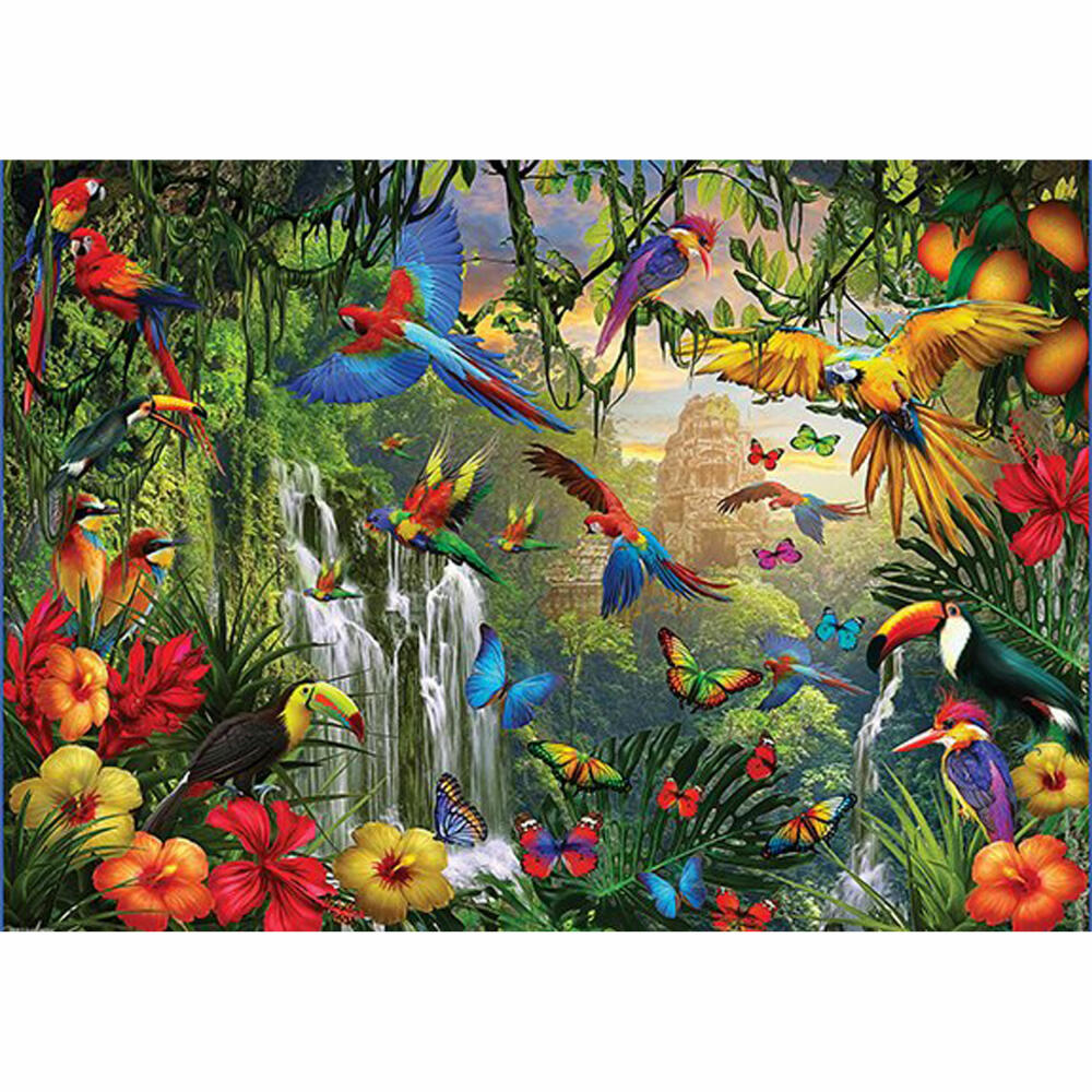 Eurographics Puzzle Tropisches Vogelparadies - Sasha Carolina, 500 Teile, 6500-6006