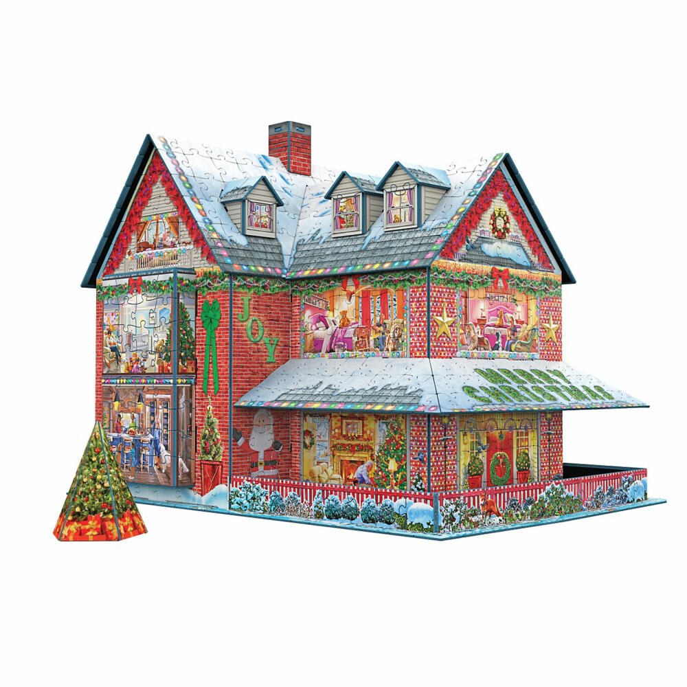 Eurographics 3D-Puzzle Christmas House - Steve Crisp, 1100 Teile, 9910-5817