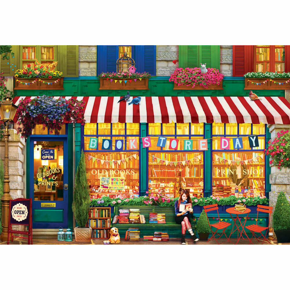 Eurographics Puzzle Die alte Buchhandlung - ArtBeatSt, 2000 Teile, 8220-5882