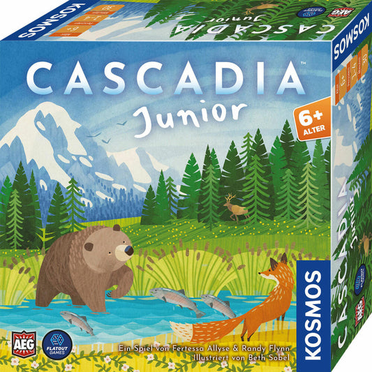 KOSMOS Cascadia Junior, Kinderspiel, Gesellschaftsspiel, Familienspiel, ab 6 Jahre, 684884
