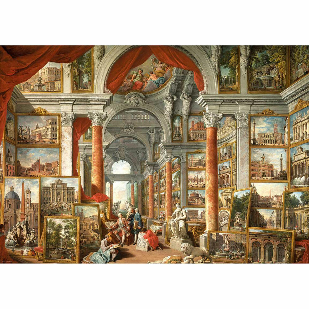Eurographics Puzzle Galerie der Ansichten des modernen Rom, 1000 Teile, 6000-6036