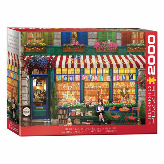 Eurographics Puzzle Die alte Buchhandlung - ArtBeatSt, 2000 Teile, 8220-5882