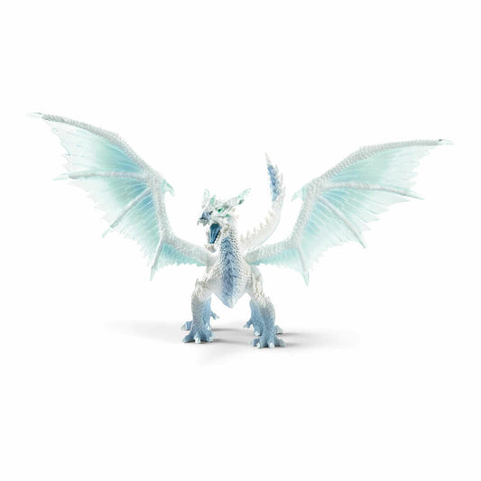 Schleich Eldrador Creatures Eisdrache, Eis Drache, Tier, Kreaturen, Monster, Lava-Welt, Spielfigur, Figur, 70139